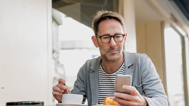 Man on laptop